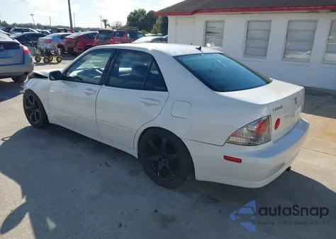 2001 Lexus Is 300 z USA, uszkodzony, nr VIN JTHBD182510025940